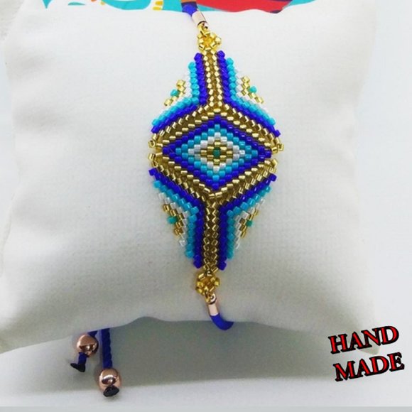 Miyuki Bracelet Hand Made - Picture 4 of 5